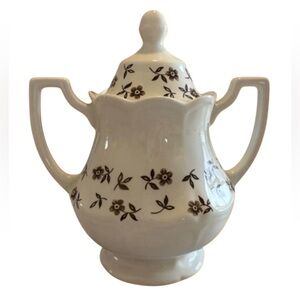 Royal Staffordshire J & G Meakin Cathay Heirloom Ironstone Sugar Bowl